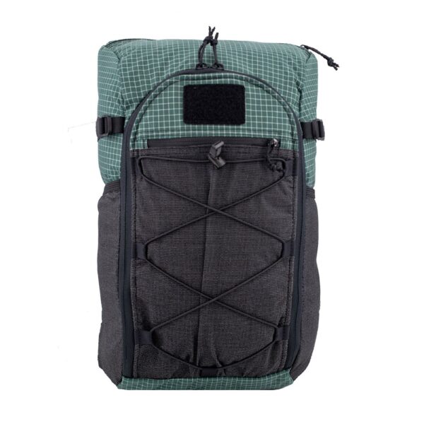 ULA Robic 30L Dragonfly Brushed Green: Front View without Logo Patch
