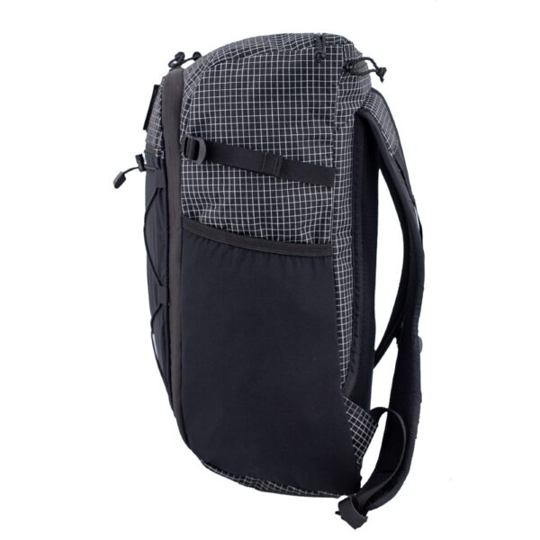 ULA Xpac 30L Dragonfly in Black Robic XPac: Left Side View