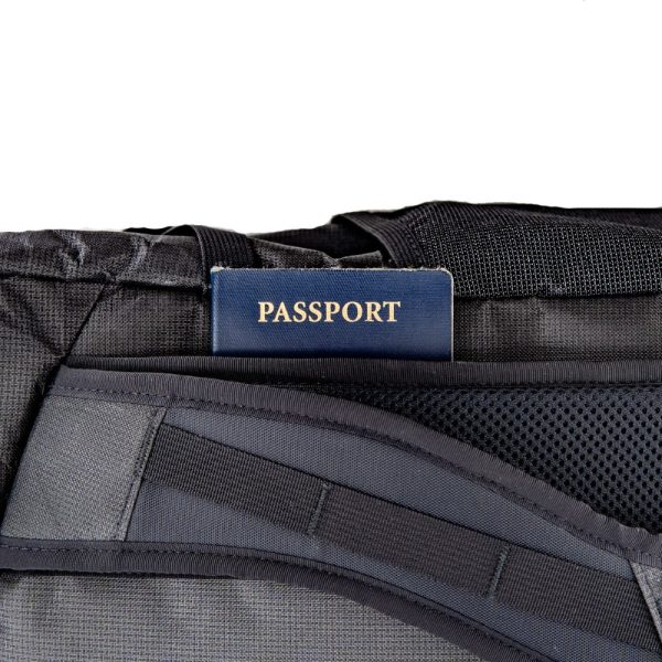 ULA Dragonfly Pass Thru showing hidden Passport/Wallet Pocket